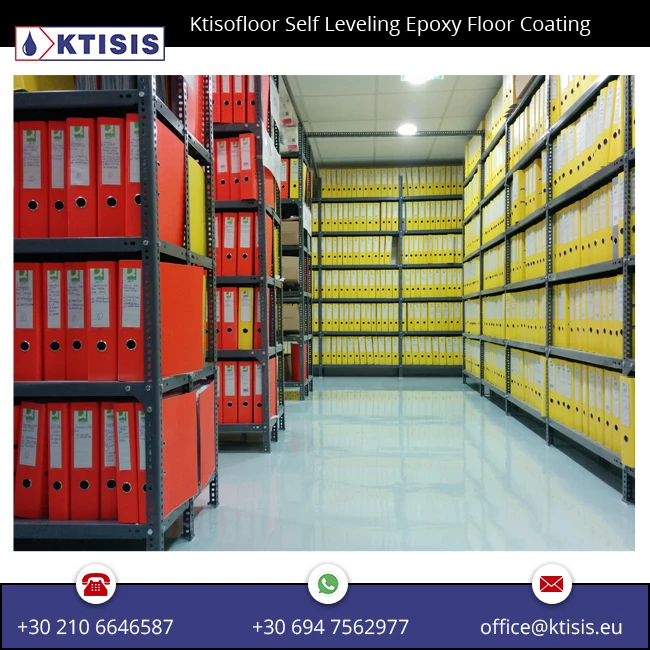 
2-3 mm Thickness Self Leveling Epoxy Grey Color Epoxy Coating Floors for Kitchens 