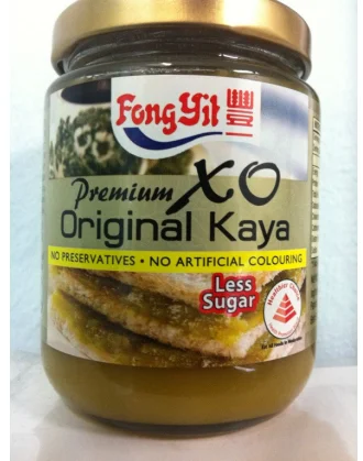 Factory Direct Sale For Healthier Diet 25% Reduced Sugar ISO Certification Breakfast Cream 270G Premium XO Less Sugar Kaya Jam