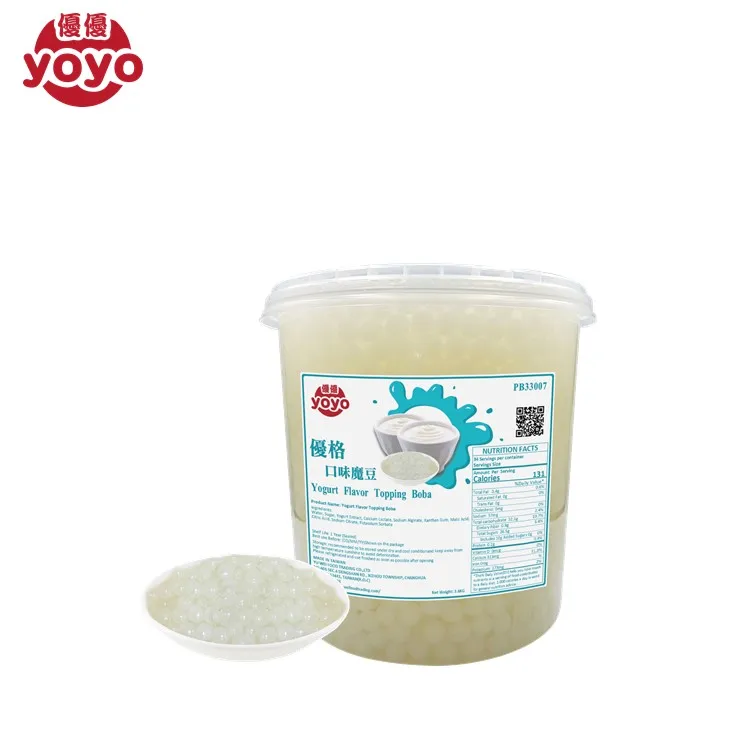  Вкус йогурта драже Popping Boba жемчуг из