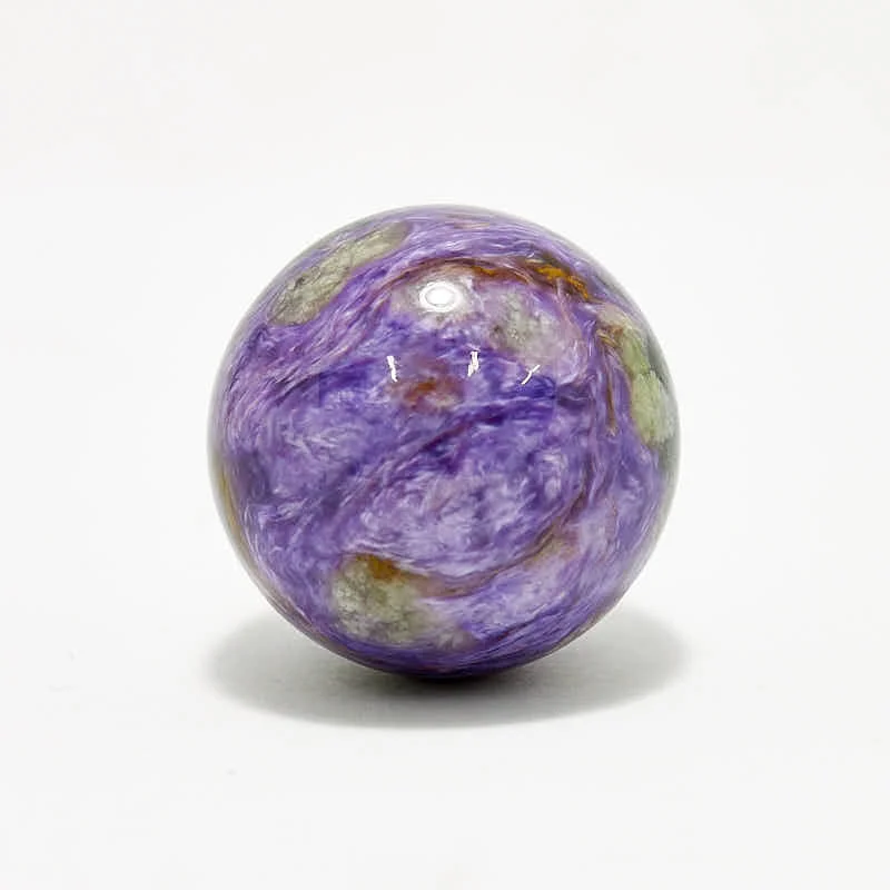 
Charoite Sphere 3, 5 and 8 cm, nutural charoite from Russia 