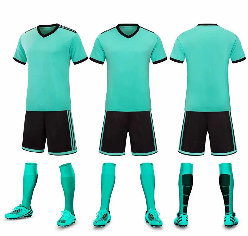 Design your own sublimated football team training wear soccer jersey