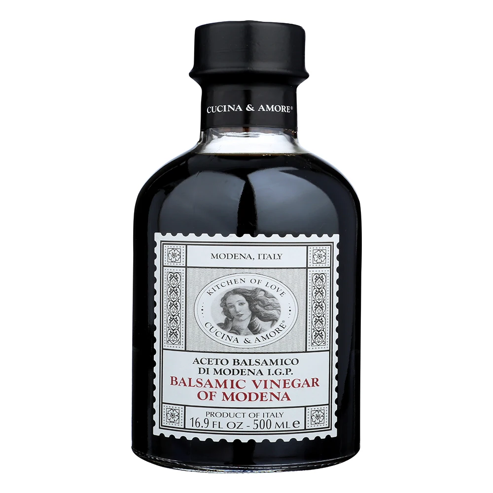 
Balsamic Vinegar IGP - Premium High Quality Black Pure Vinegar Bottle 