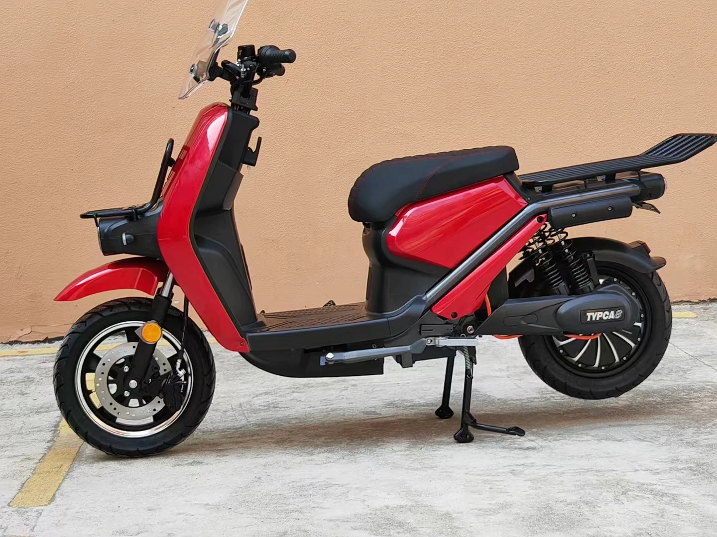 Top quality low price fast delivery electric motorcycle with food box 72v