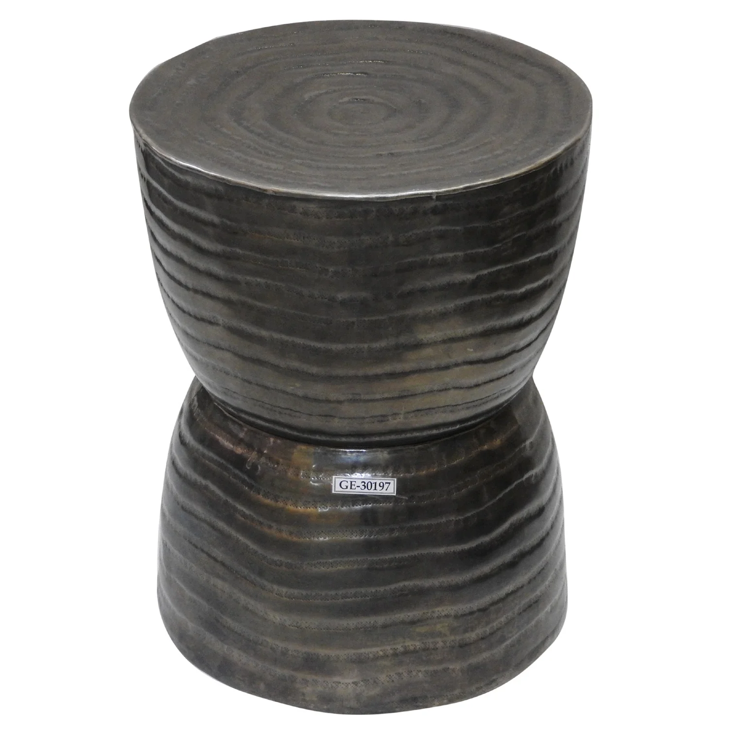 New italian restaurant commercial industrial bar Stool-Wholesale DAMRU STOOL WAVE EMBOSSED Popular hot selling Stool low moq