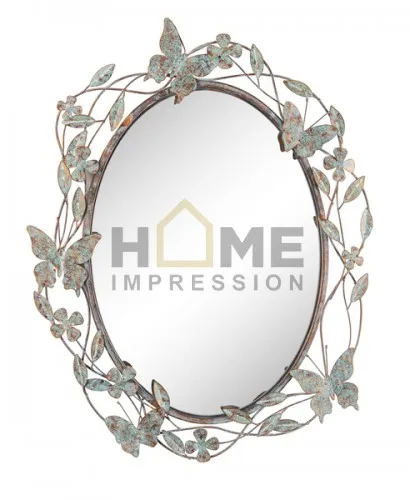 Large Wall Mirrors Eye Shaped Designer Antique Wall Mounted Mirrors