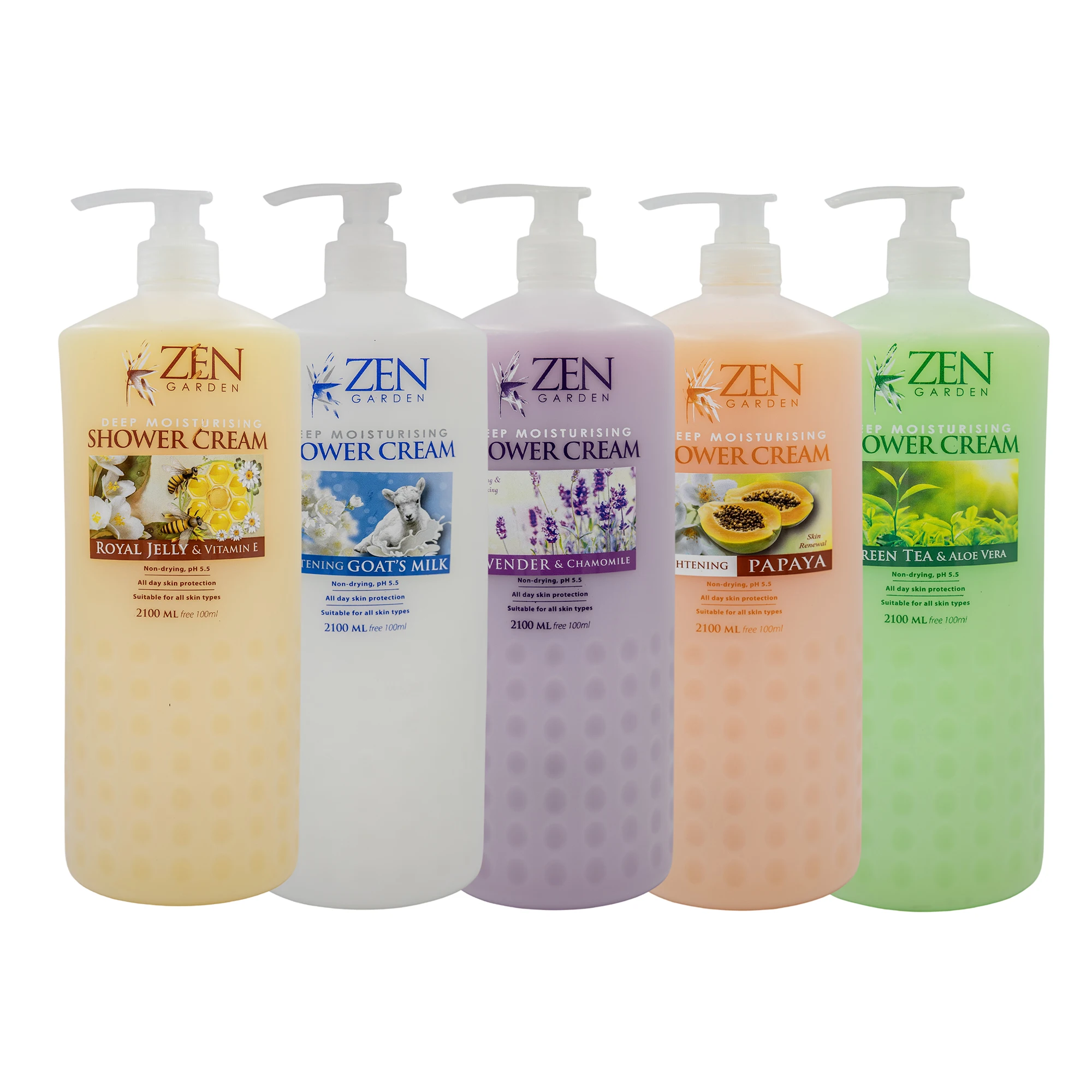 Увлажняющий дзен крем для душа из козьего молока оптом OEM гель тела