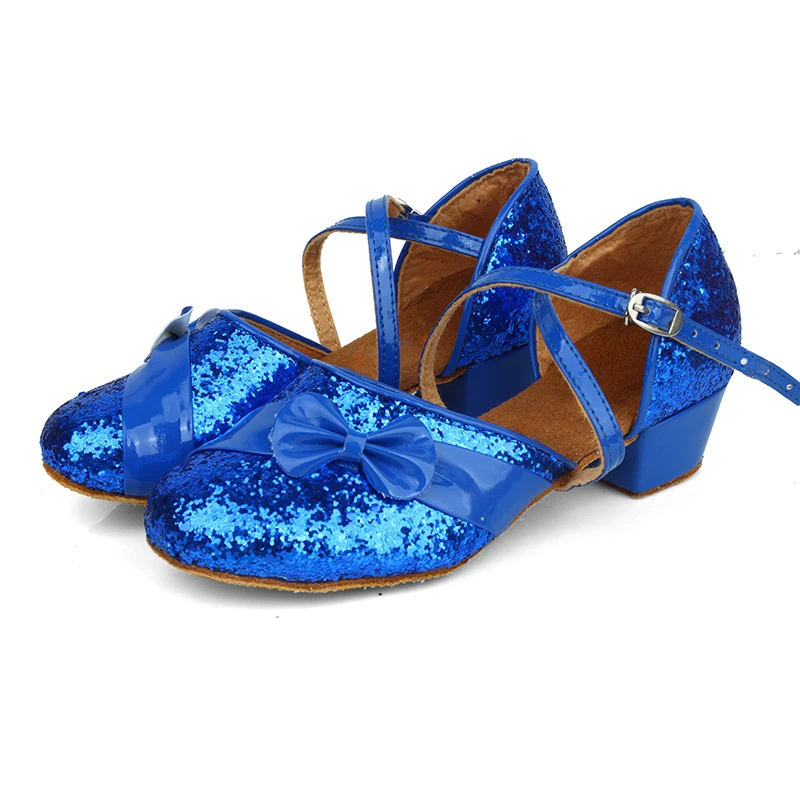 Лидер продаж; Детская Серебристая обувь для мальчиков; Обувь латинских танцев; Женская сальсы 5 см; телесного цвета; Китайский производитель; на высоком каблуке; Ирландская