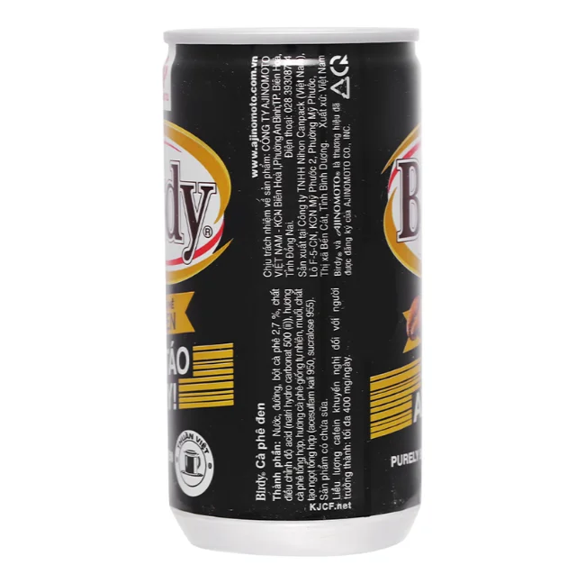 Лидер продаж кофейный напиток черный кофе Birdy 170mlx 30 банок из Вьетнама