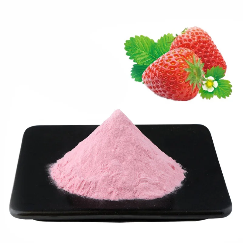 Freeze Dried Organic Strawberry Fruit Powder