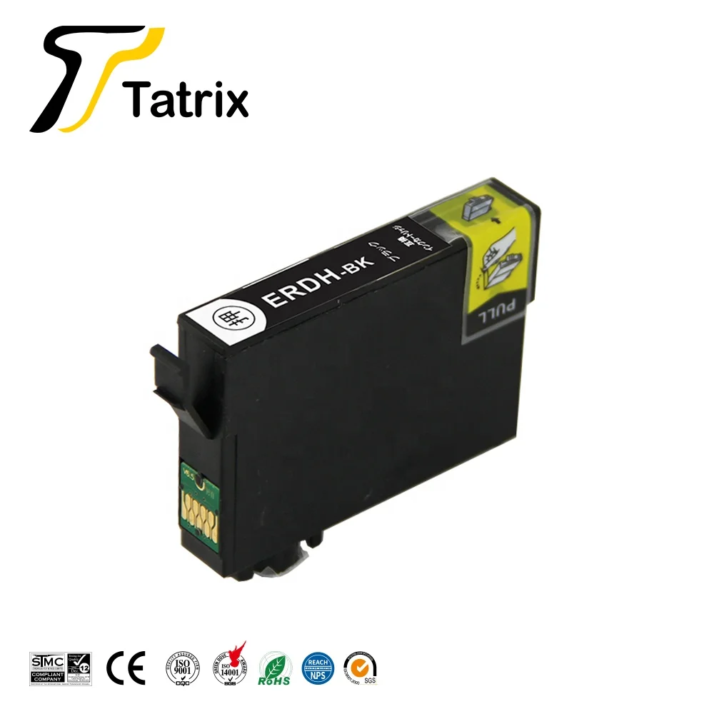 Tatrix RDH-BK-L RDH-BK RDH-C RDH-M RDH-Y Premium Color Compatible Printer Ink Cartridge for Epson PX-048A PX-049A