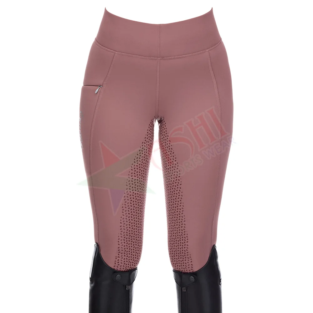 Силиконовые бриджи для верховой езды от производителя, женские леггинсы для верховой езды, полноразмерные колготки для верховой езды