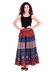 Boho  Indian gypsy skirt Mandala maxi Bohemian  Hippie cotton skirt Floral Long Skirt For Womens Girl