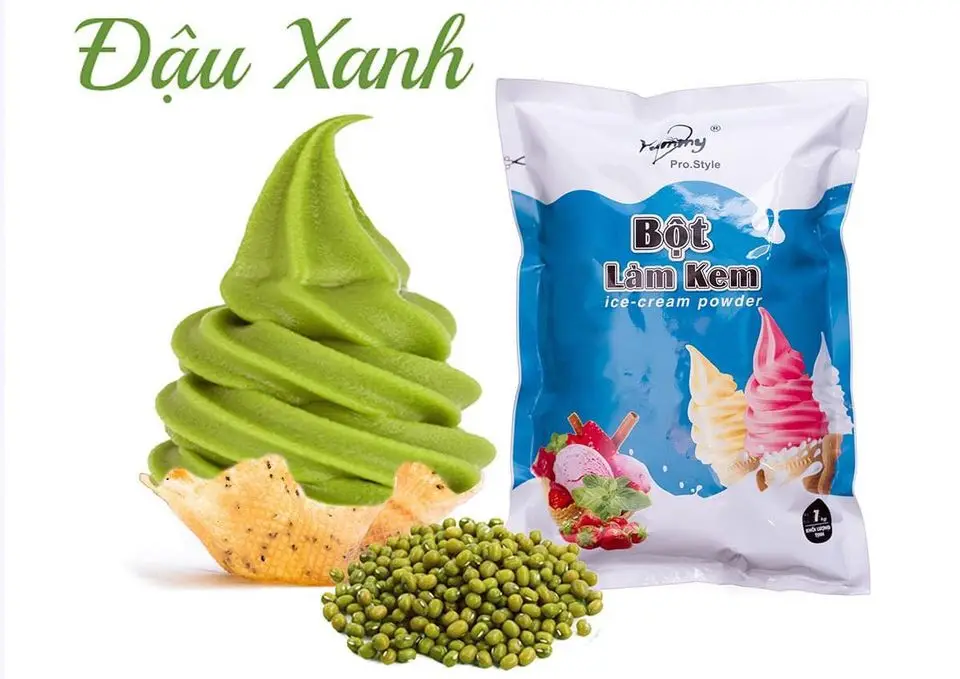 Yummy Soft Ice Cream Making Powder DVA0013 Best Supplier From Vietnam Easy To Use High Quality Product