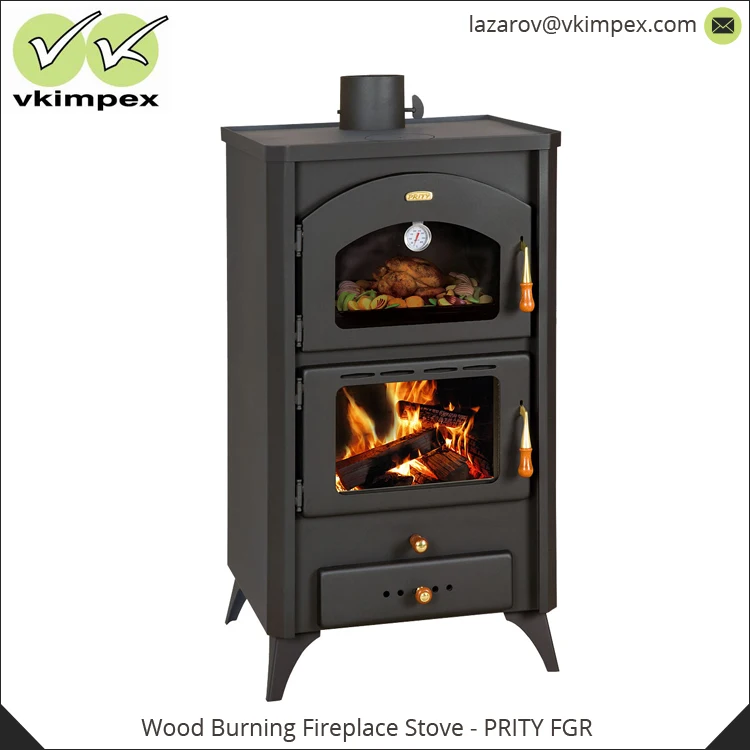 Отдельностоящие камины с высоким нагревом и диаметром выхода газового отверстия 130 мм