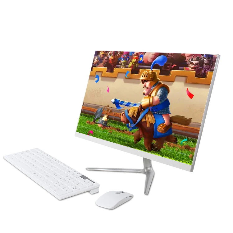 
Factory White 21.5 inch all in one pc i3 i5 i7 desktop gaming computer 