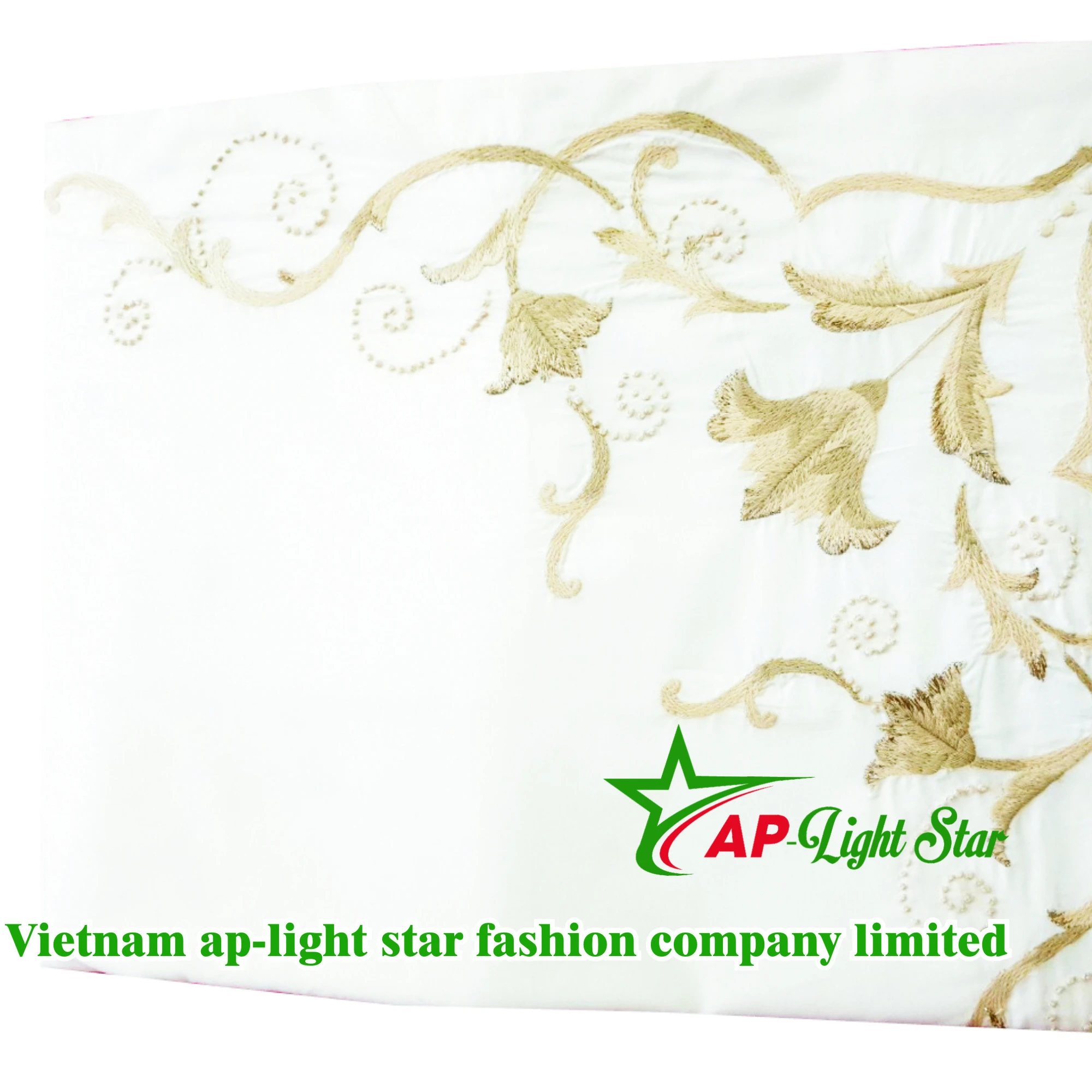 VIETNAM High Quality/Luxury  Embroidered Bedding Sheets
