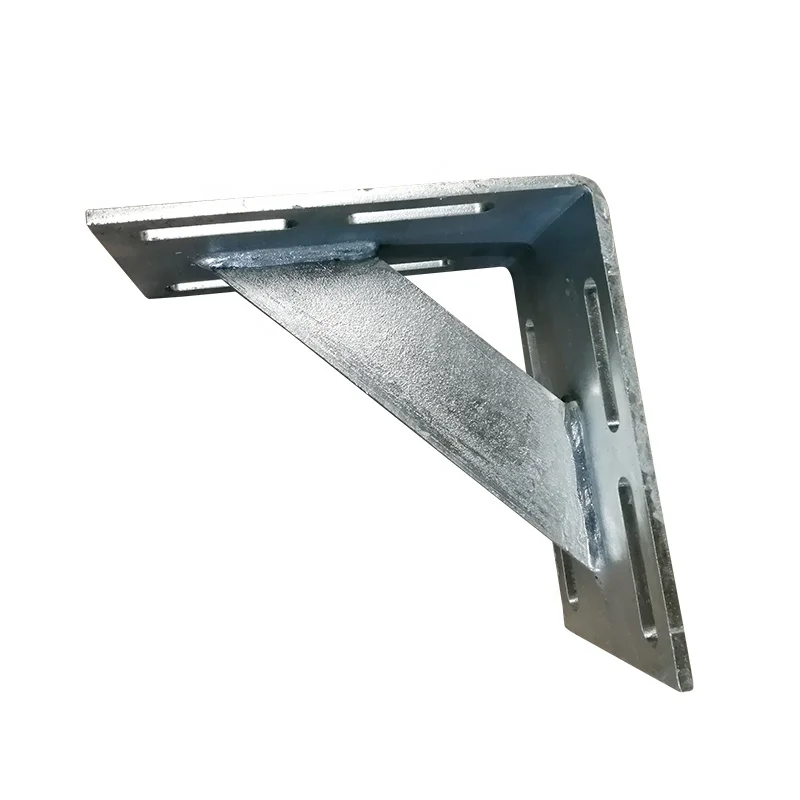 
 Горячеоцинкованная док-станция внутри угловой кронштейн в соответствии с ASTM A153  