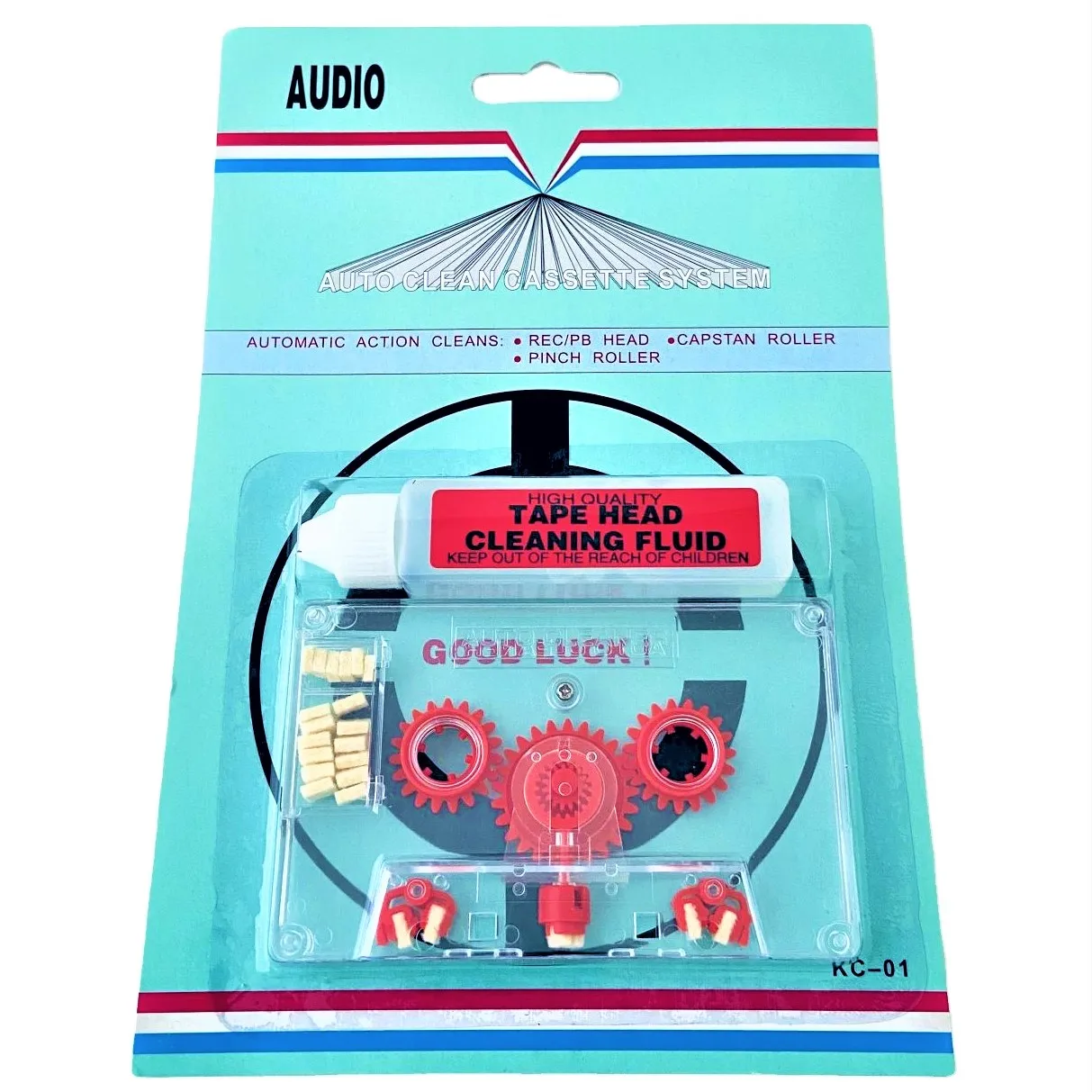 Mechanical Audio Cassette Head Cleaner
