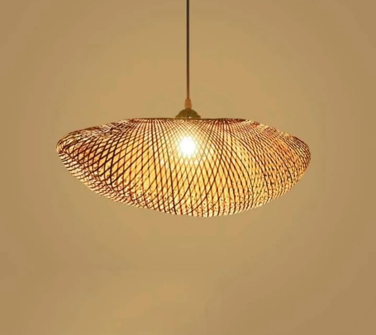 Wholesale Eco-Friendly Variety Of Shape Bamboo Lamp Wicker Rattan Export From Vietnam
