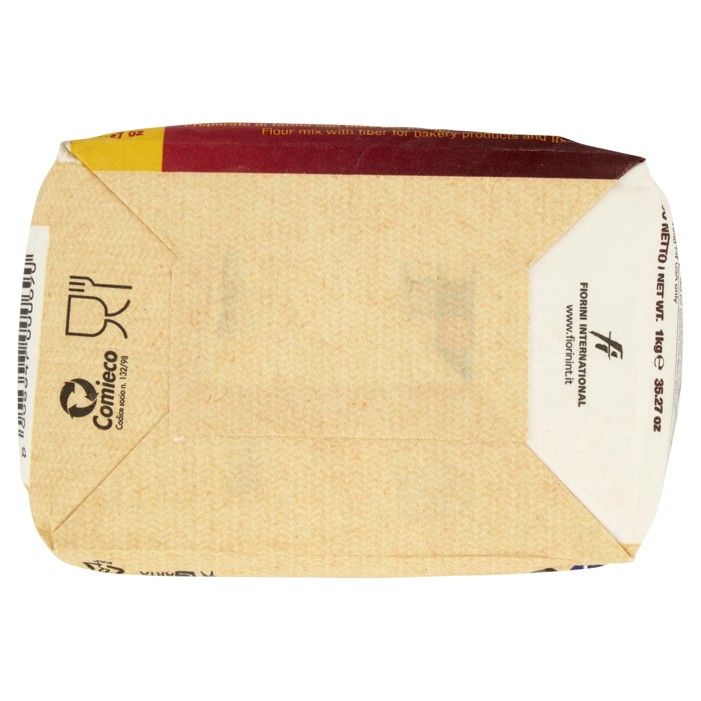 HIGH FIBER WHEAT FLOUR WITH LOW GLYCEMIC INDEX AND FREE FROM PRESERVATIVES - PREMIUM QUALITY AND MADE IN ITALY