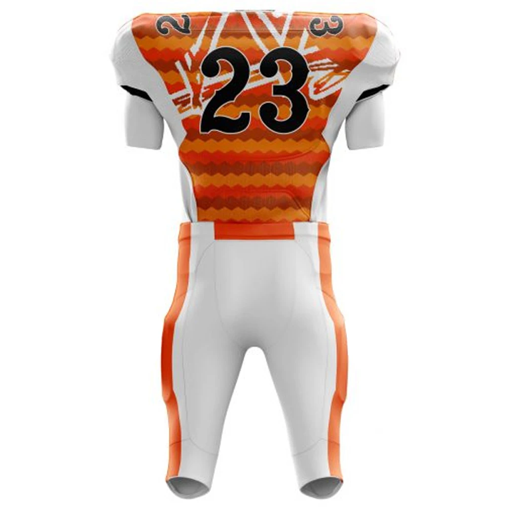 American Football Custom sublimation printing football uniform for youth | Custom Full Dye Sublimation American Football Uniform