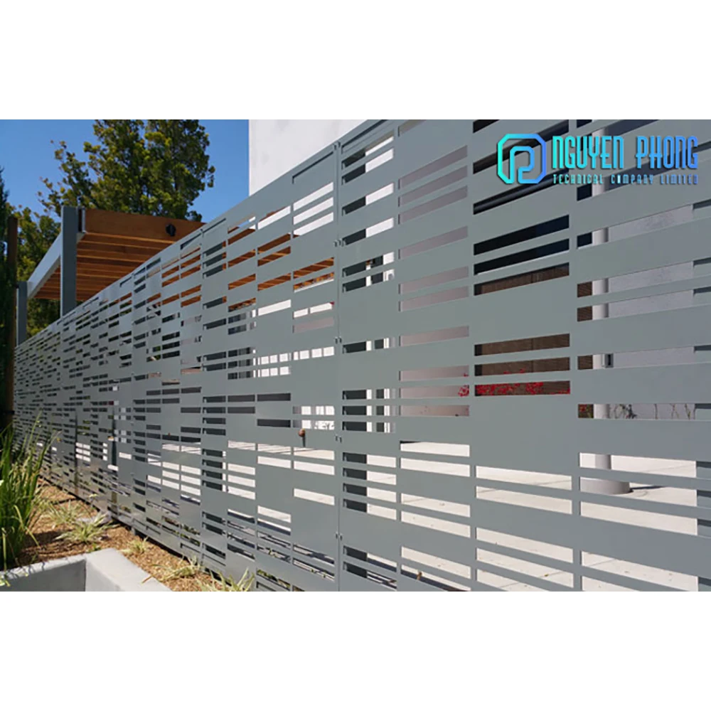 Supplier Exporter In Stock Vietnamese Laser Cut Stainless Steel Fence Manufacturer