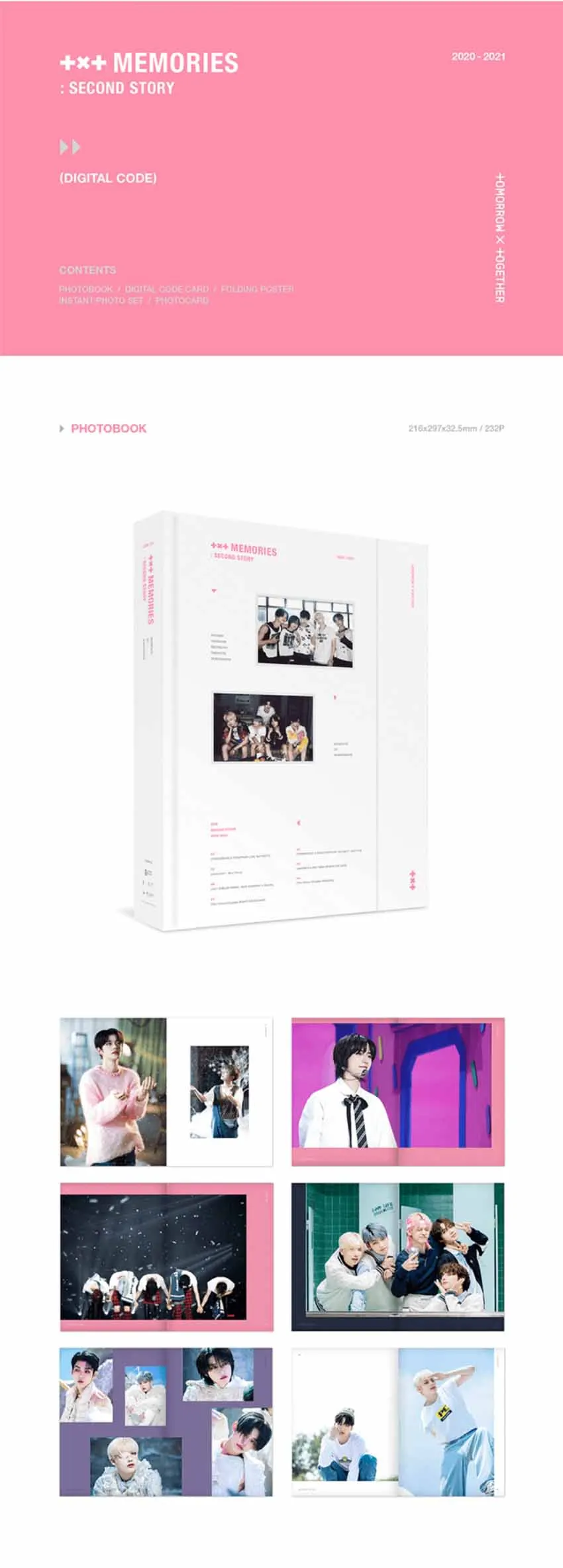 [Official Kpop]TXT Memories scond story digital code