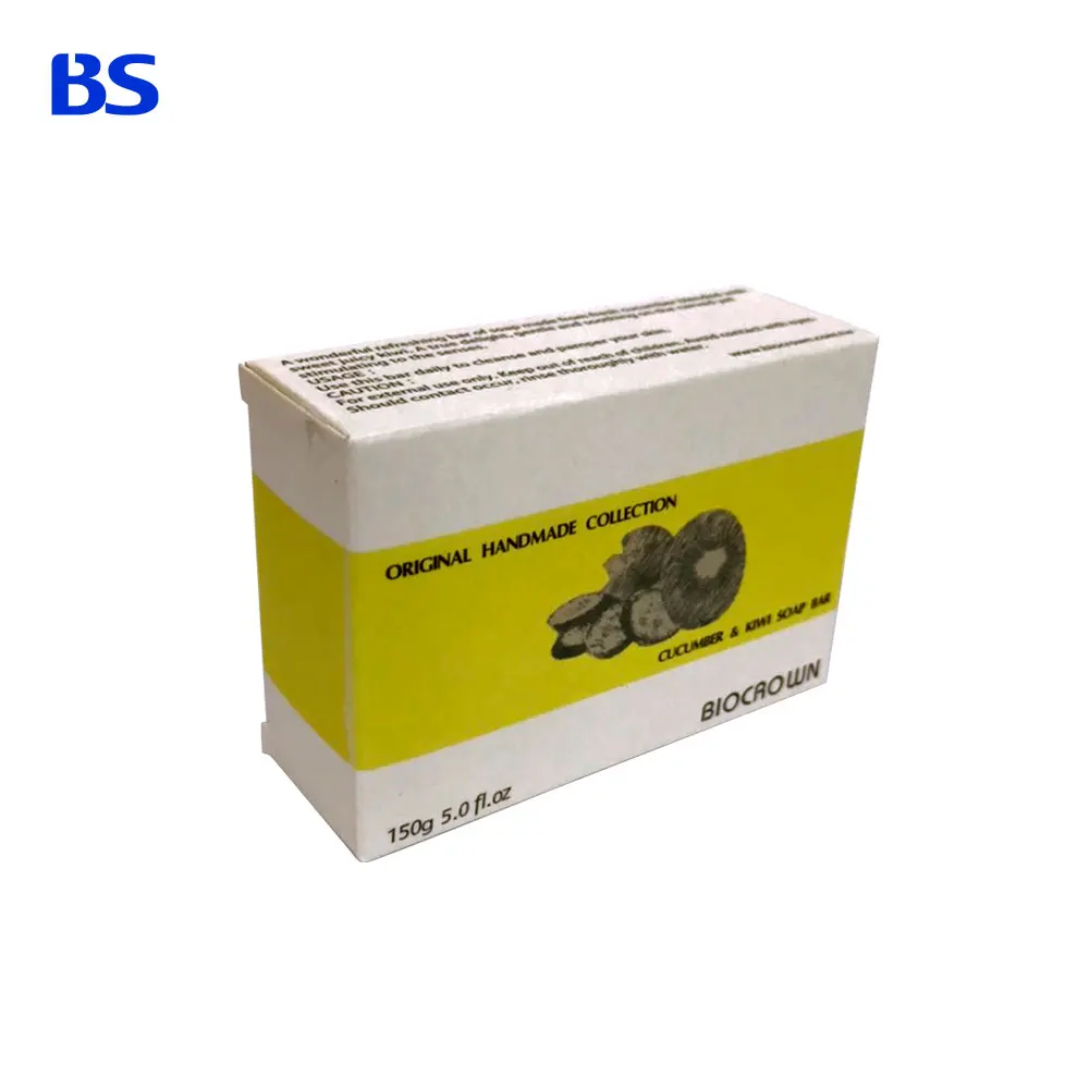 Custom Soap Packaging Box Hot Stamping Paper Packaging for soap Eco-friendly Biodegradable Kraft Paper Packaging box