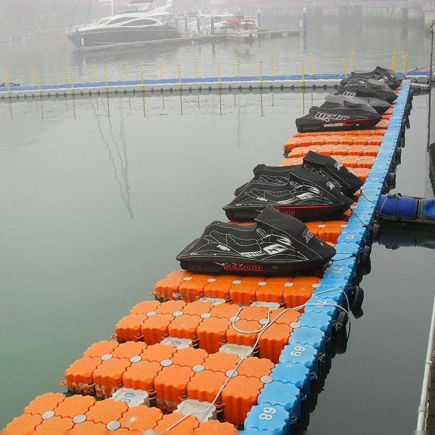 personal watercraft EPS foam filled PWC floating pontoon marina jet ski lift watercraft dock