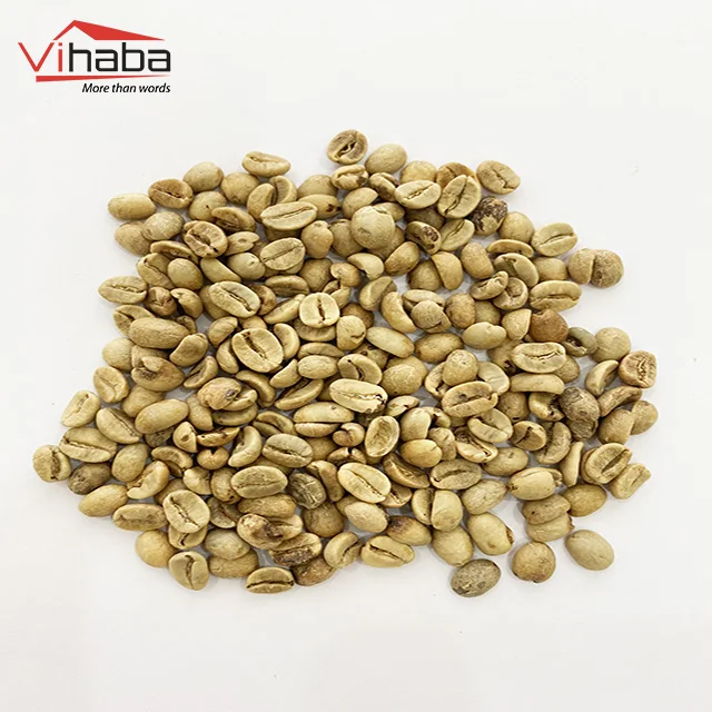Price of raw whole bean coffee organic green beans coffee robusta arabica packaging