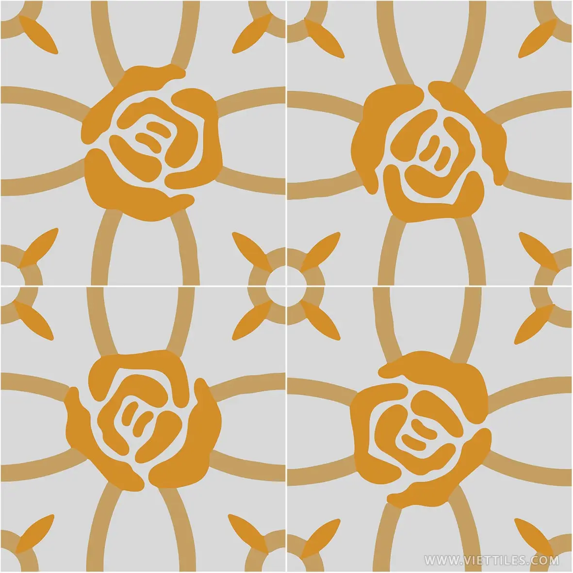 Высококачественная керамическая плитка ручной работы с цветочным узором