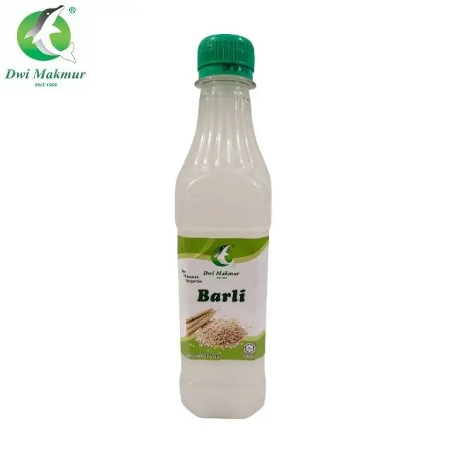 Premium Quality Factory Price Dwi Makmur 375ml Barley Flavour Paste Beverage Barley Concentrate Cordial bottle origin Malaysia