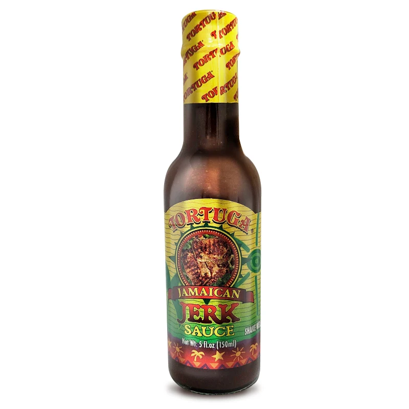 TORTUGA Caribbean Jamaican Jerk Hot Sauce 5 oz Meat Seafood Eggs Vegetable Pasta Pizza Sauce The Perfect Premium Gourmet Gift