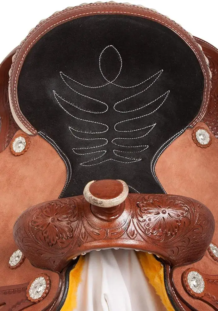  Коричневое седло для лошади Western Trail