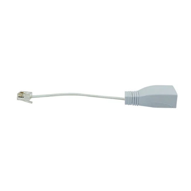 Customized US RJ11 to UK BT Ethernet to Phone Line Converter Adapter Cable