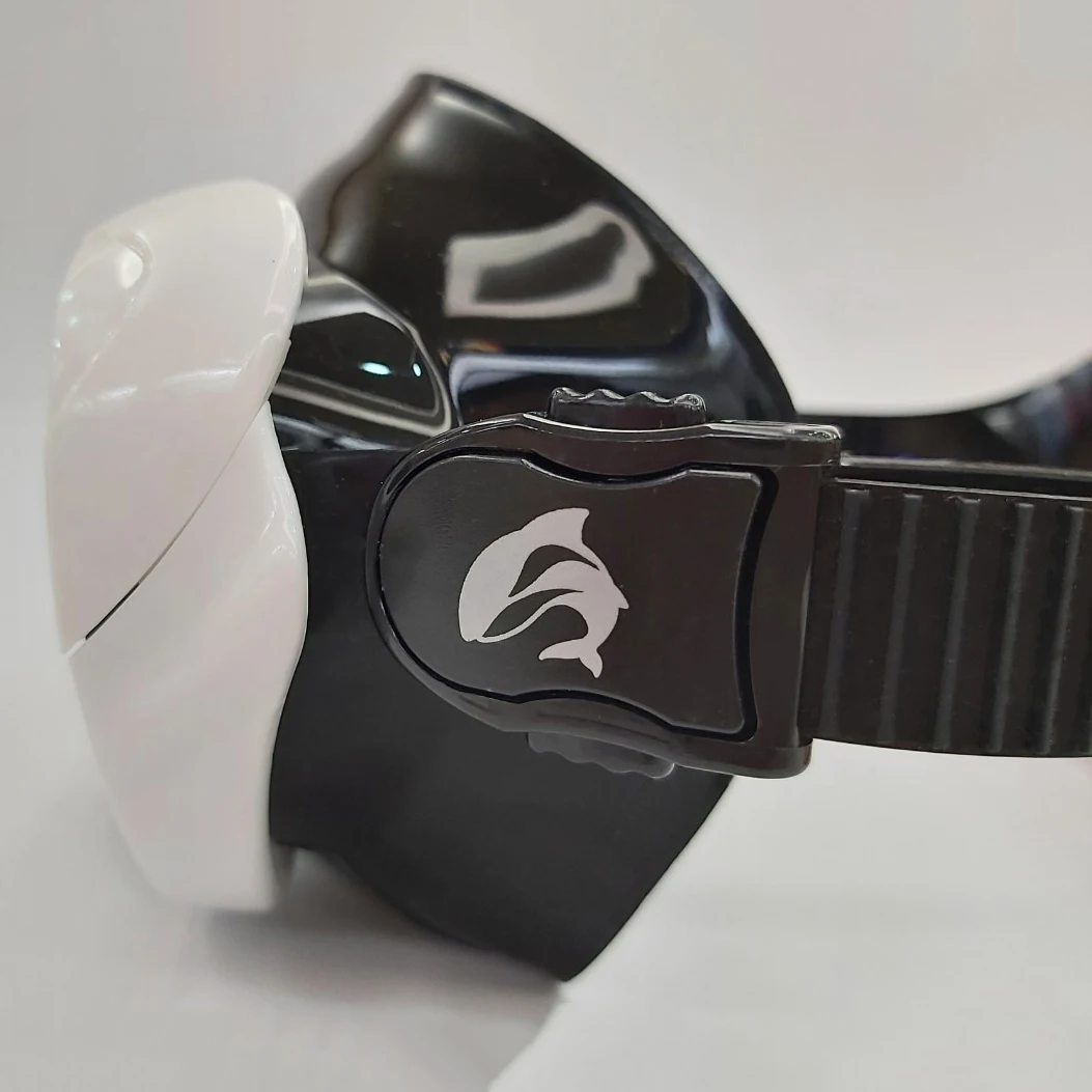 problue MS-152B Low volume Black silicone diving mask with scuba  for scuba diving