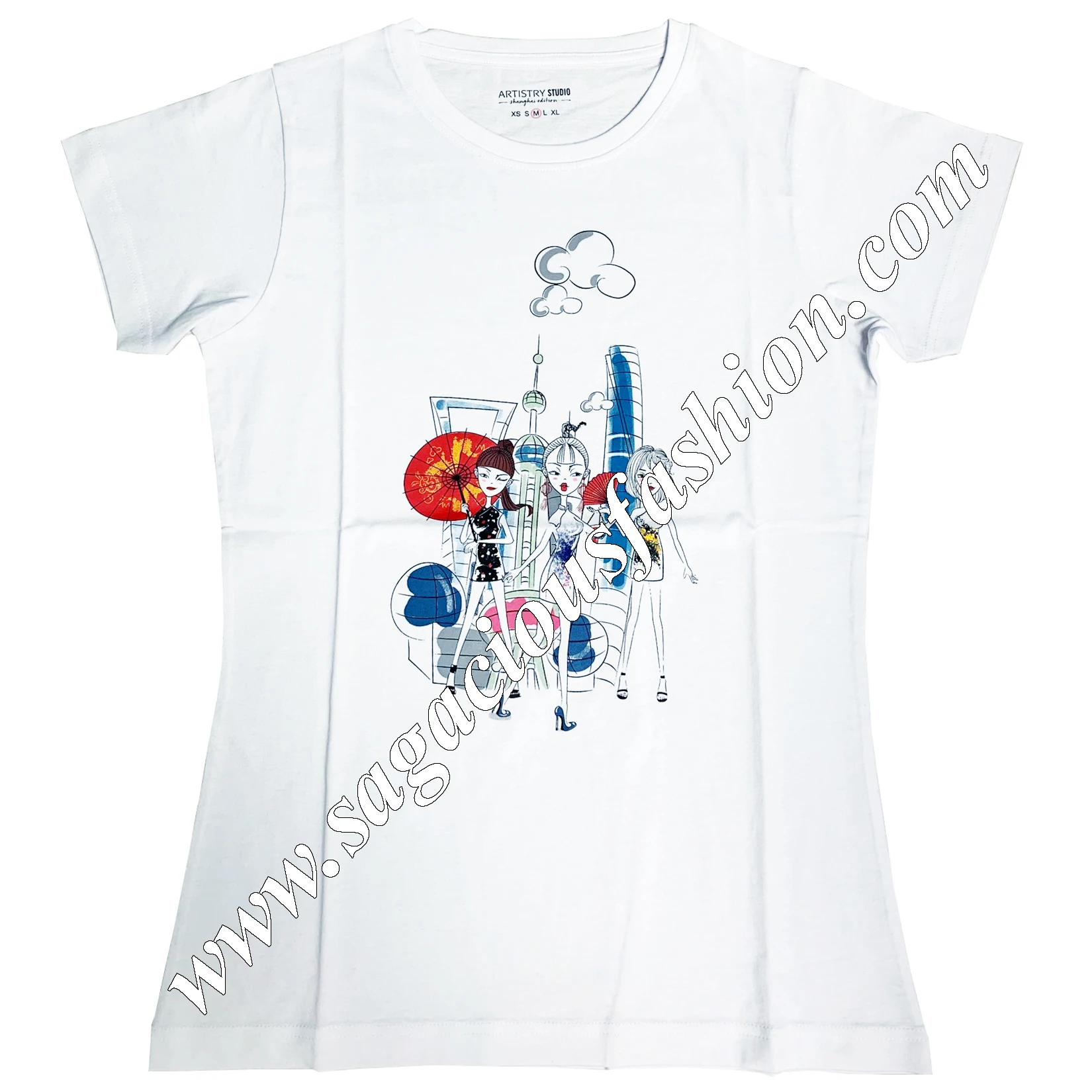 
Wholesale Customized Good Quality Woman t shirts / tops 
