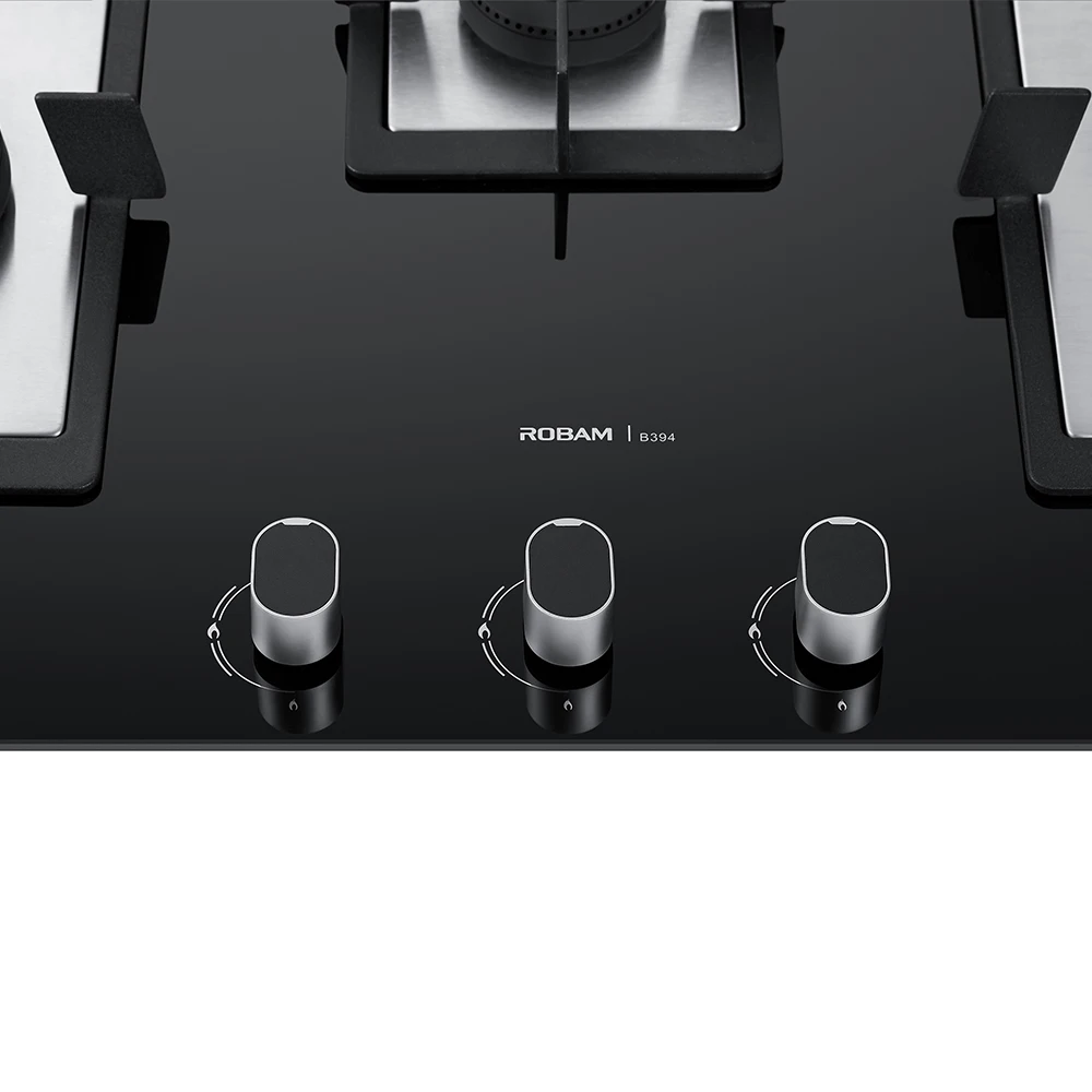 Natural Gas / LPG Stainless Steel  Three Burners Electric Appliance New Design Excellent B22