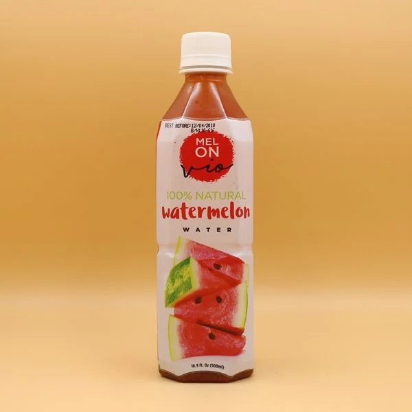 
Watermelon Juice Infused with Sparkling Water 