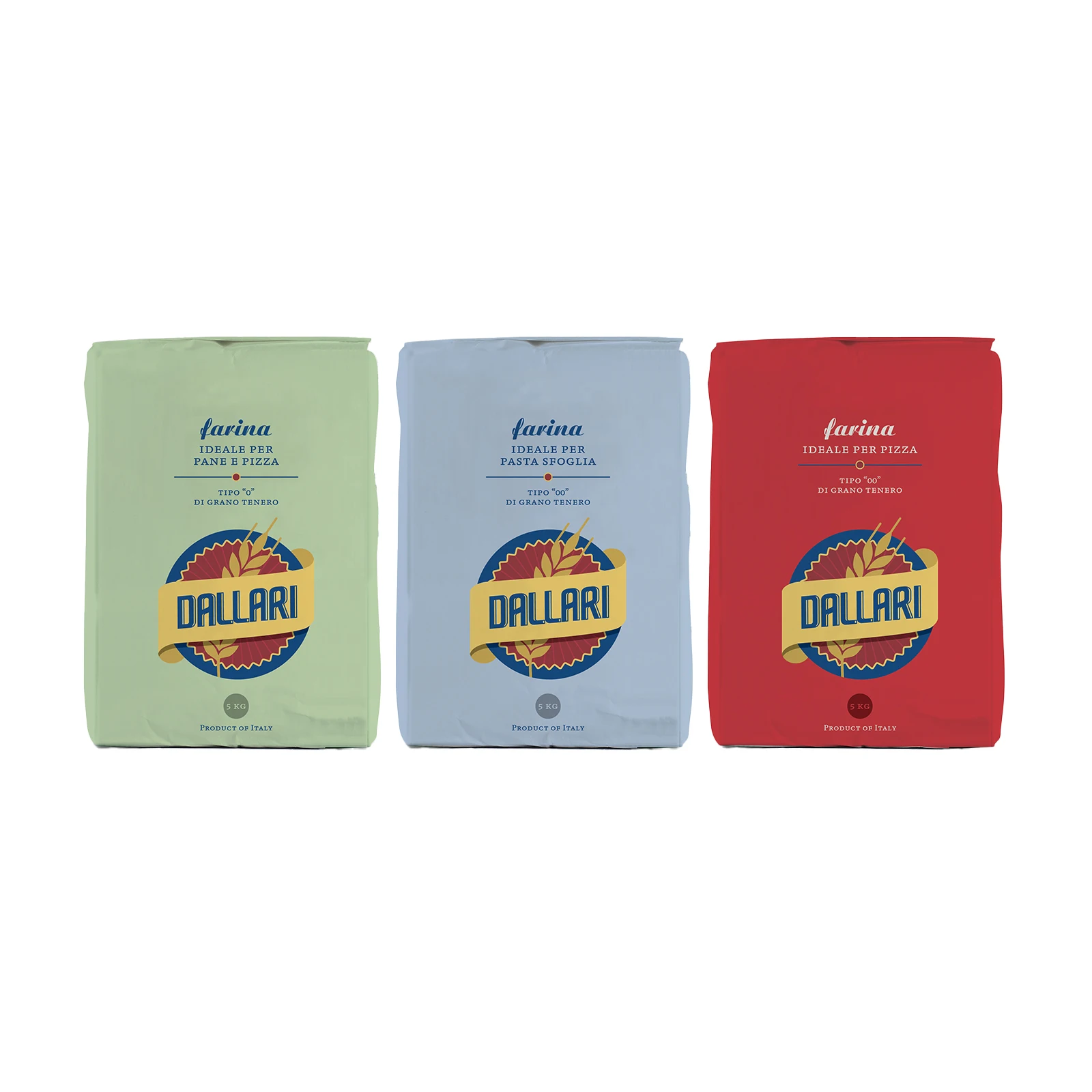 TOP QUALITY ITALIAN BAKING FLOURS FOR PIZZA BREAD AND PASTA: FOOD SERVICE SPECIAL FLOUR BUNDLE