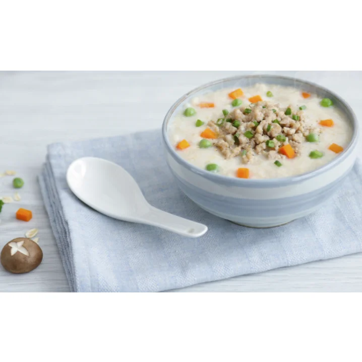 Salty Minced Oatmeal Porridge Instant Pork Porridge For Both Children And Adults Shipping From Vietnam