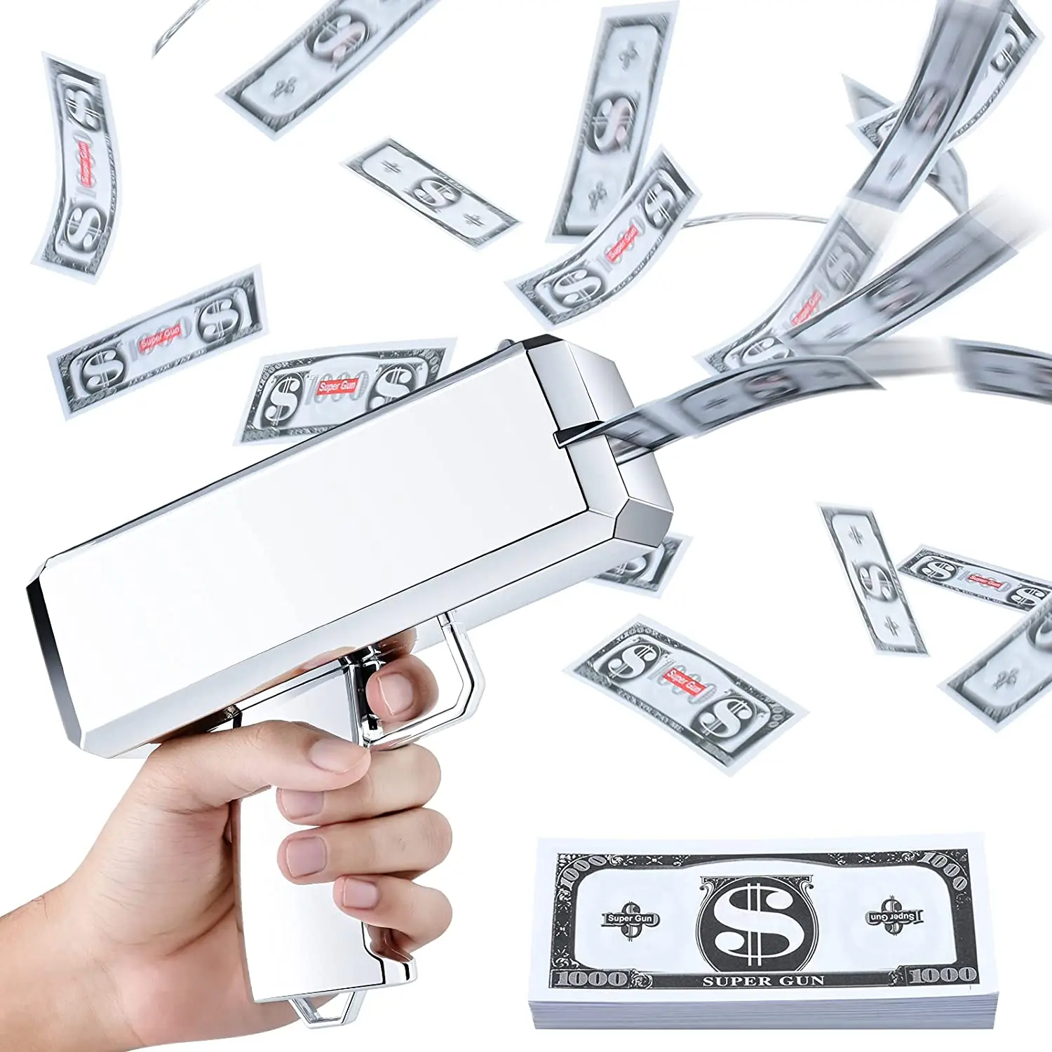 Yoou Factory Directly Sale Cash Canon Prop Dollar Gold Money Spread Gun