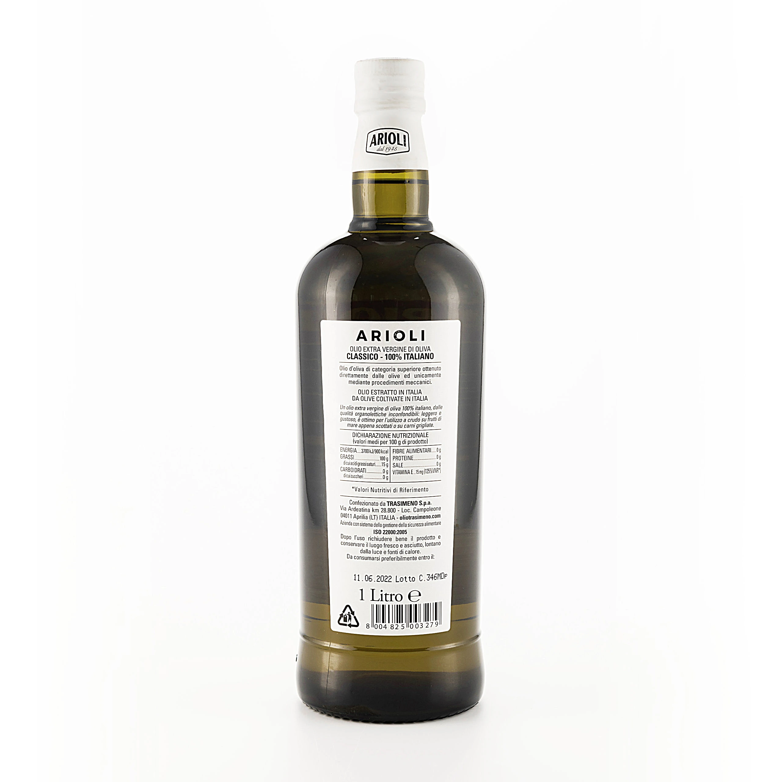 Высококачественное Оливковое Масло Экстра девственные Сделано в Италии ARIOLI IL CLASSICO 1Lt. Для ресторанов