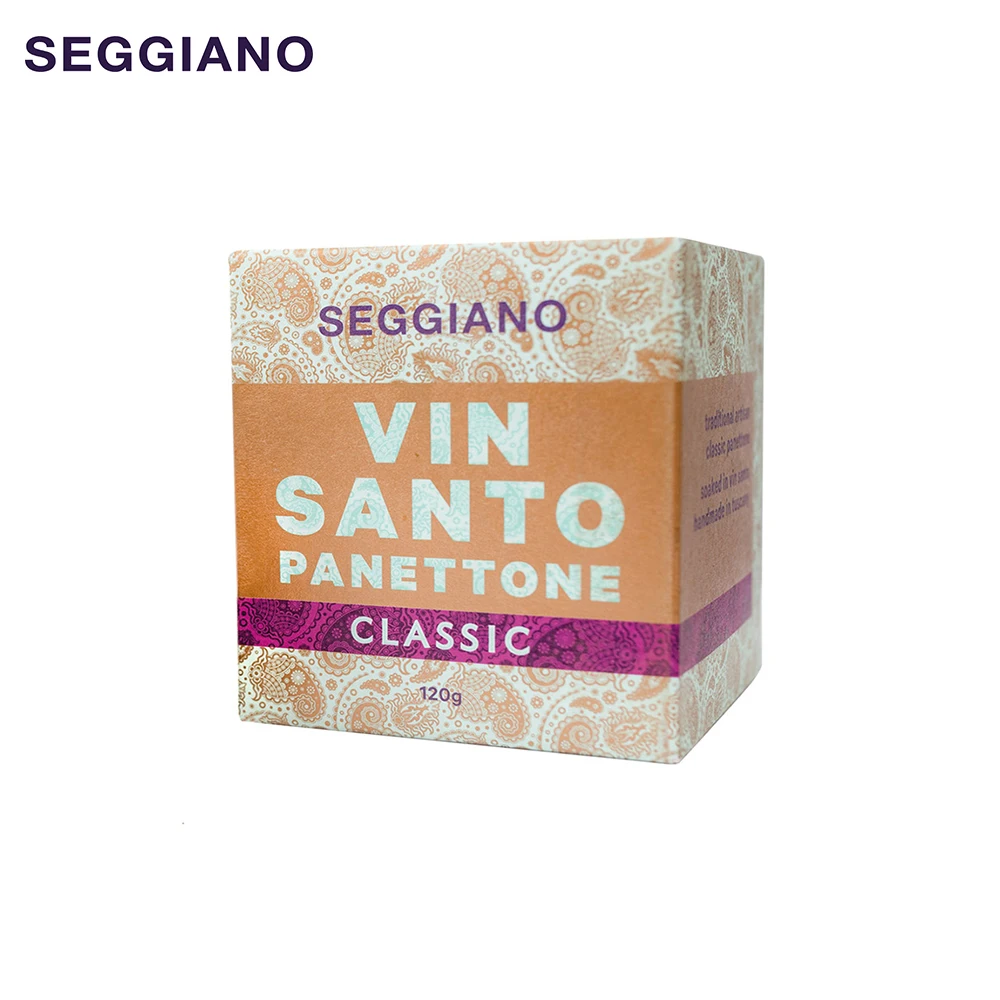 Высококачественные пирожные из панеттона Seggiano, классический vinsanta Panettone 120 г