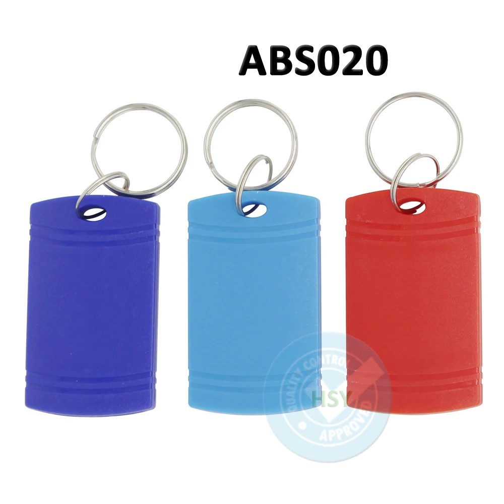 Wholesaler em 125khz tk4100 chip ABS Material RFID keyfob
