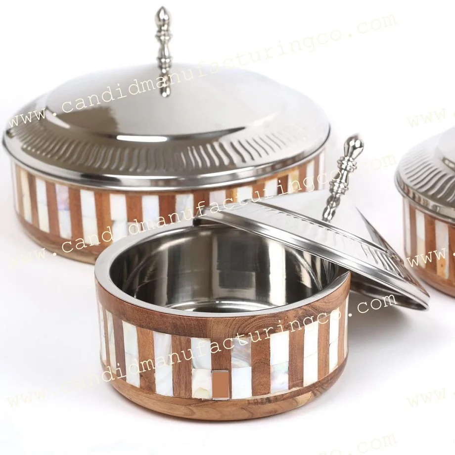 Жемчужные Плоские кастрюли с инкрустацией жемчужная Деревянная миска пищевой контейнер сервер Кувейт Оман Катар Дубай