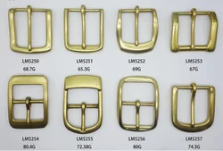 40mm copper belt buckles