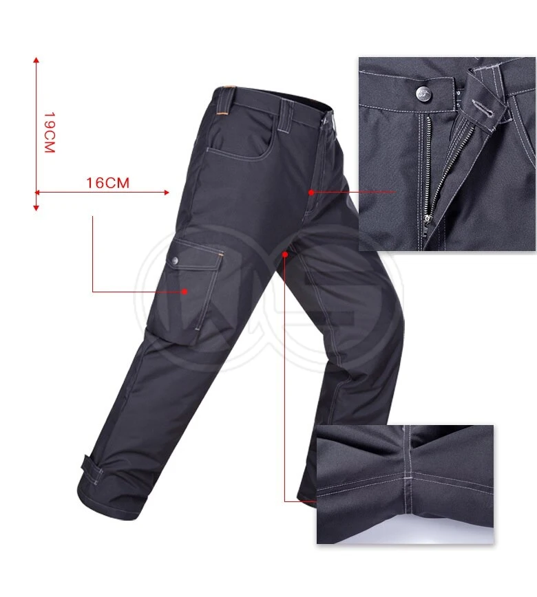 Winter Work Clothing Cotton padded Reflective wadded Jacket Water Proof Thermal AutoRepair Welder suit Workshop Coverall Uniform