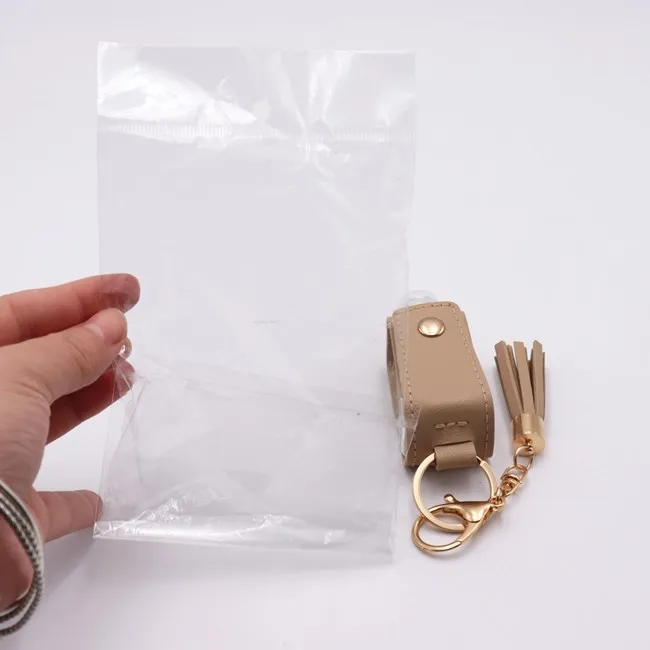  Разноцветные пластиковые бутылки из полиуретана трапециевидной формы с держателем 1 унция откидной крышкой 30 мл