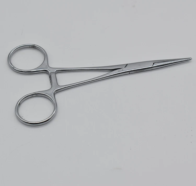 Пинцет Kelly Hemostat 5 дюйма изогнутые прямые зажимы с полузубчатыми челюстями идеально подходит для EMT пожарных медсестер стоматологических принадлежностей рыбалки